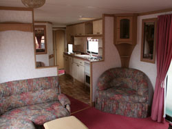 Caravan Lounge/Kitchen
